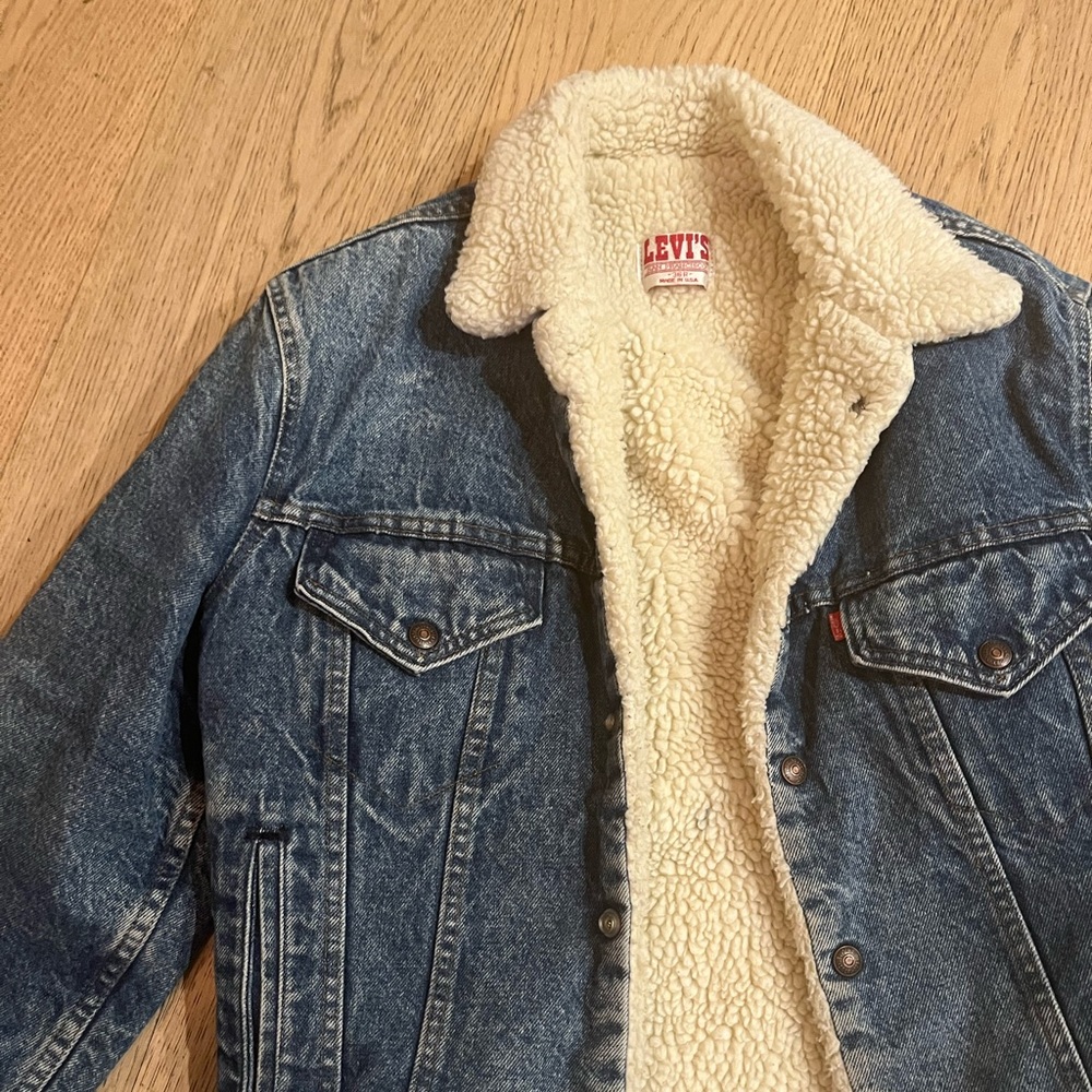 Vintage Levi’s Sherpa Trucker Jacket